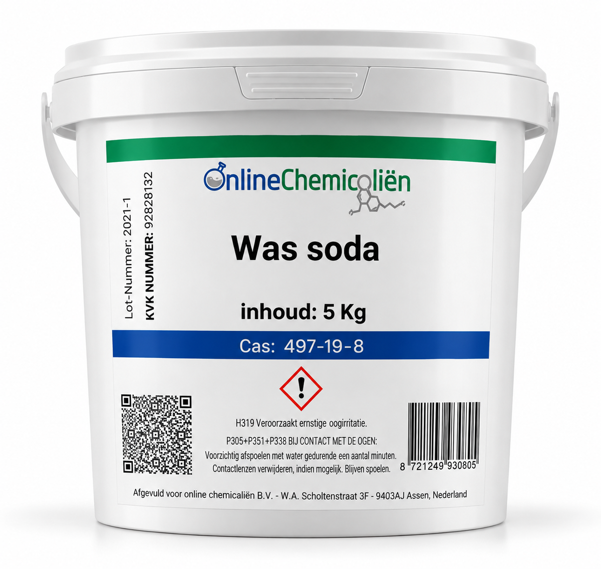 Was soda - natriumcarbonaat