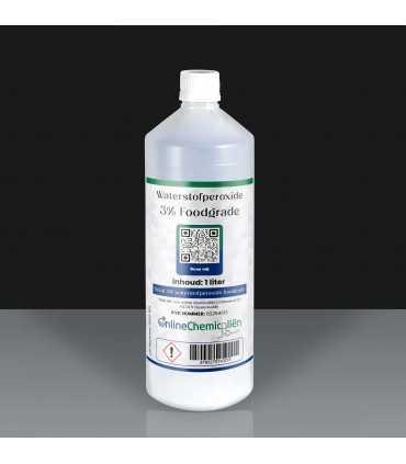 Waterstofperoxide 3% Foodgrade - Online Chemicaliën NL